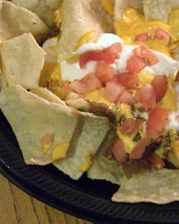 Taco Bell nachos in container