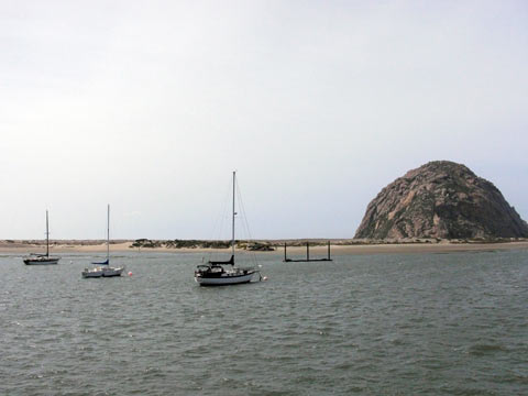 Morro Rock and harbor