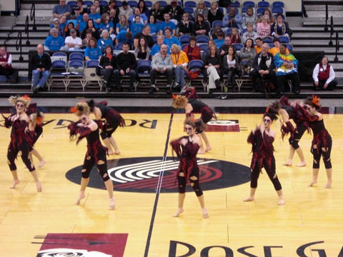 High school dance team, Portland, OR