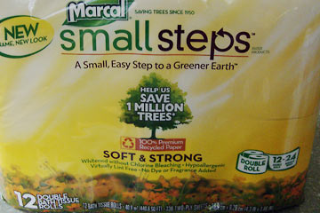 Marcal Small Steps toilet tissue package