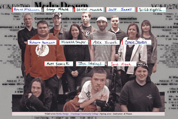 Media Design class website