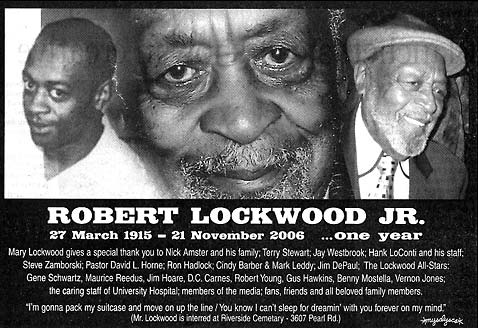 Robert Lockwood thankyou ad from Plain Dealer