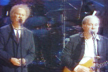 Simon & Garfunkel performing on PBS American Masters show