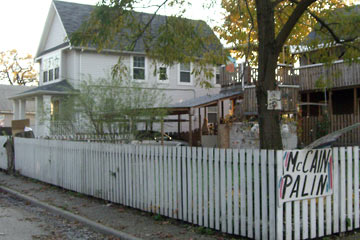 McCain/Palin sign in Duck Island