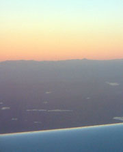 View from the plane