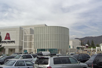 Exterior of buildings at Azusa Pacific University on a sunny day