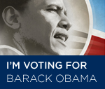 I'm voting for Barack Obama