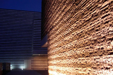 Detail of wall, Breuer wing, Cleveland Museum of Art