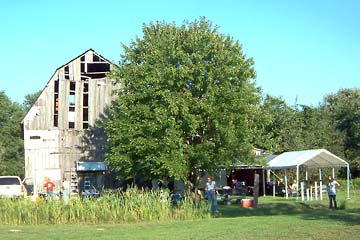 Exterior view of Mike's Barn