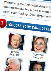 Screenshot from Yahoo Election site