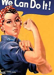 Odd & ends - September 17, 2007 Rosie the Riveter poster