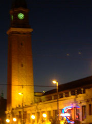 Trip home: lakes, trains & stations,West Side Market - September 23, 2007 West Side Market at twilight